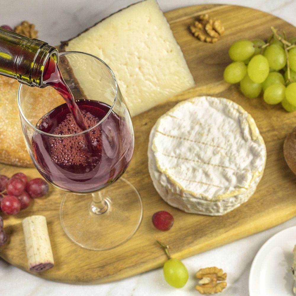 Käse und Wein